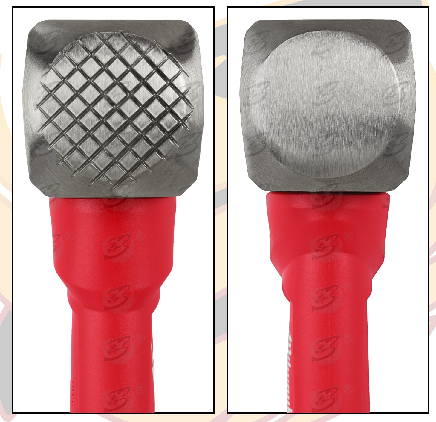 MILWAUKEE 1.36KG ( 3LB ) FIBREGLASS HANDLE CLUB HAMMER