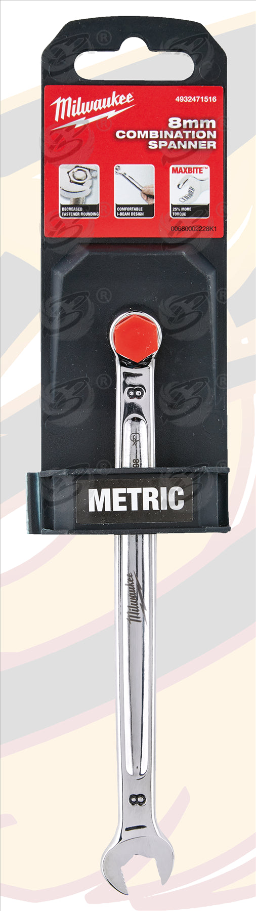 MILWAUKEE 8MM MAXBITE COMBINATION SPANNER
