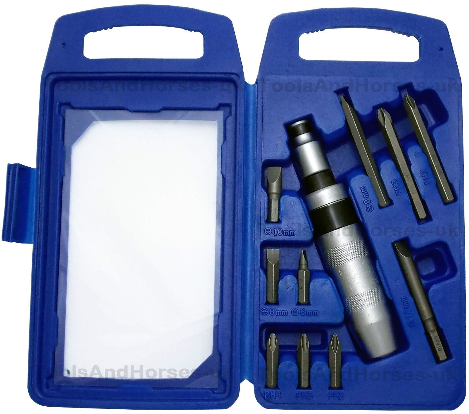 US Pro 11 Piece Impact Driver Set 1611