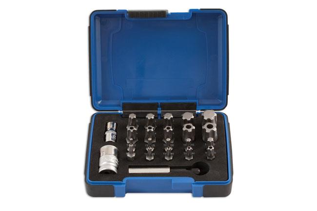 Laser 23 Piece 1/4" & 3/8" Drive Torx Plus Bit Set 5031