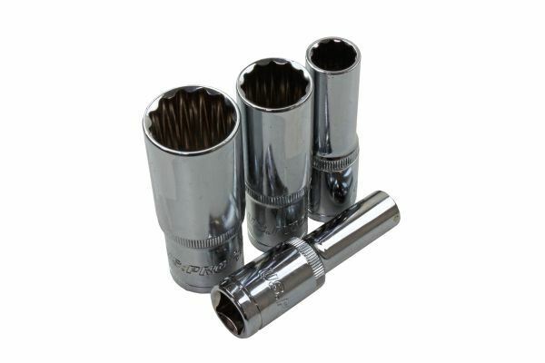 US Pro 15 Piece 1/2" Drive 12 Point Deep Sockets 10mm - 24mm 3427
