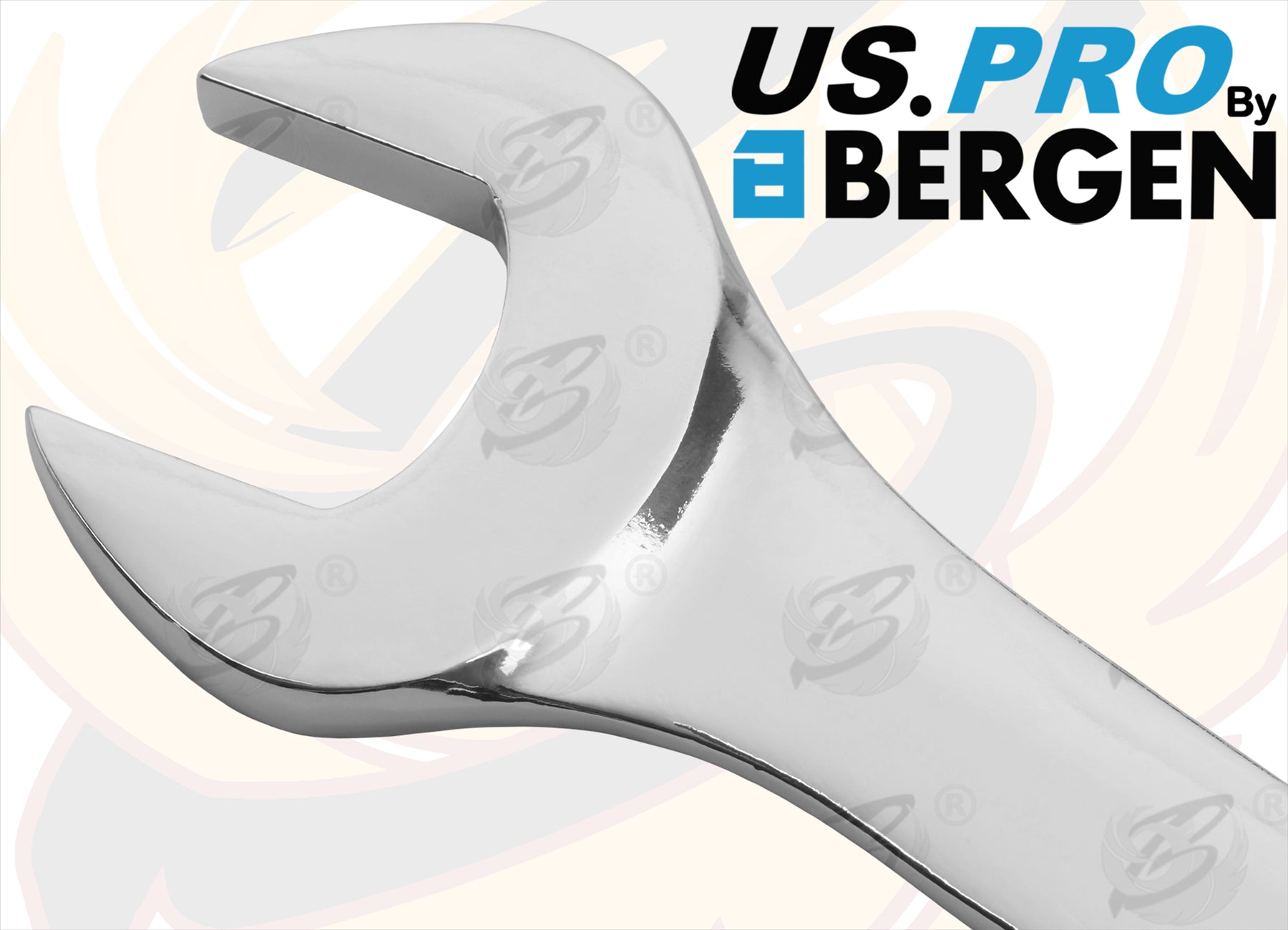 US PRO 22PCS SPANNERS & STUBBY COMBINATION SPANNER SET 8MM - 19MM