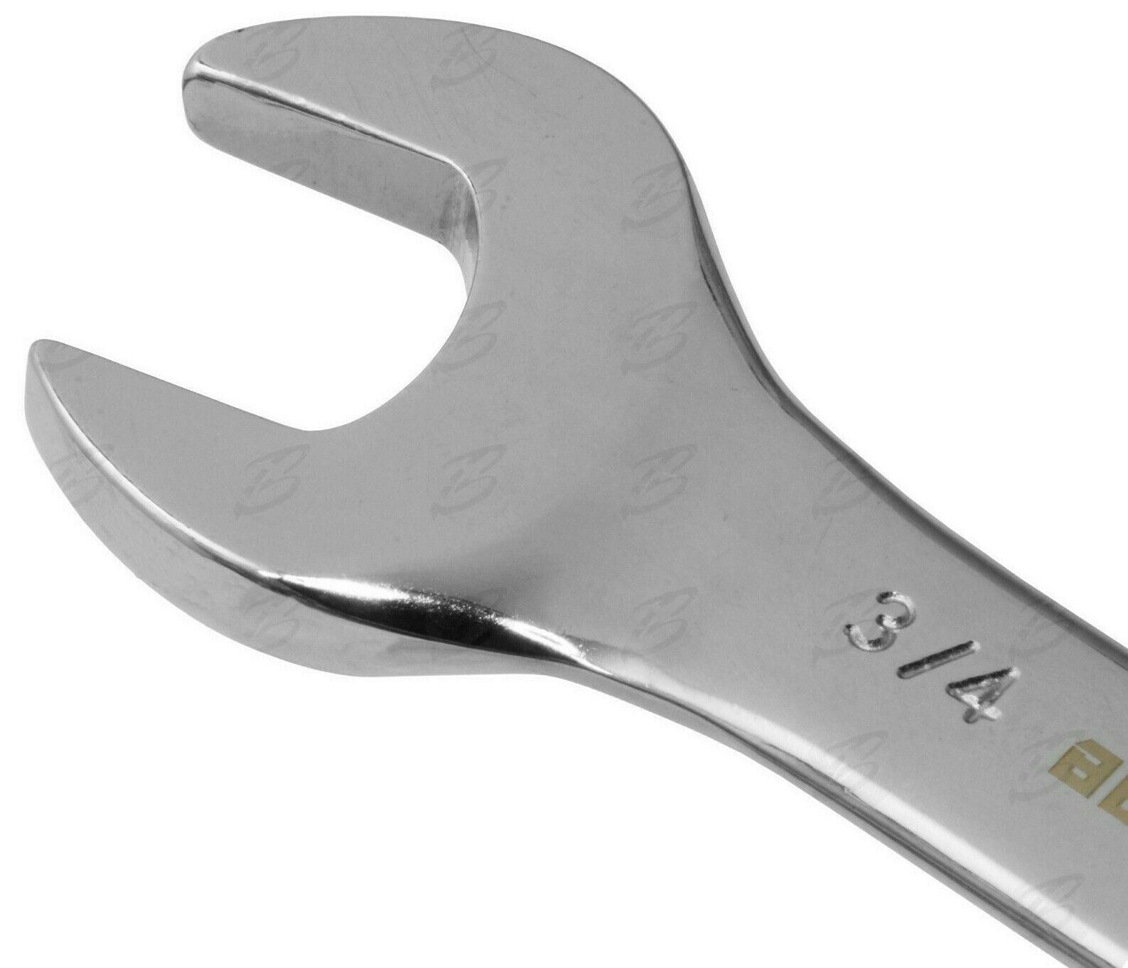 US Pro 7 Piece Stubby Sae Combination Spanners 3/8" - 3/4" 2248