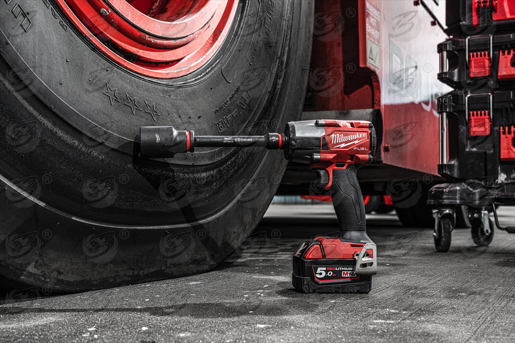 MILWAUKEE 20MM 1/2" DRIVE 6 POINT DEEP IMPACT SOCKET ( SINGLE )