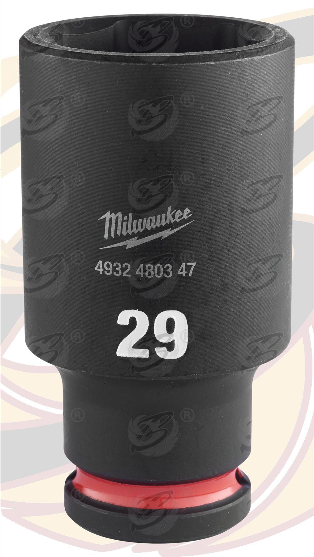 MILWAUKEE 29MM 1/2" DRIVE 6 POINT DEEP IMPACT SOCKET ( SINGLE )