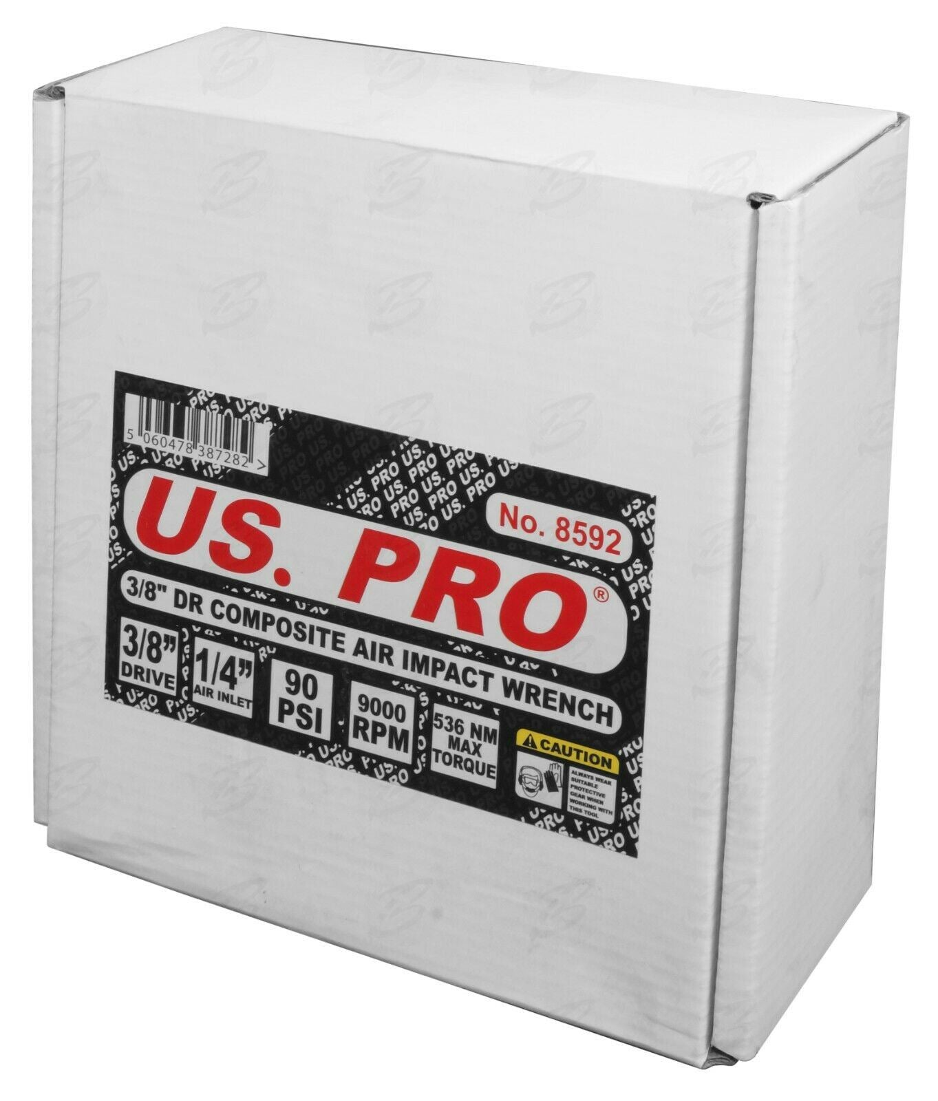 US PRO 3/8" DRIVE COMPOSITE AIR IMPACT WRENCH 536Nm