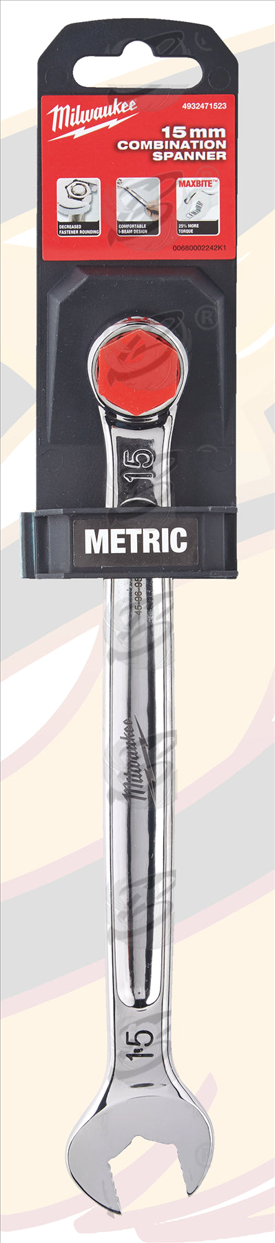 MILWAUKEE 15MM MAXBITE COMBINATION SPANNER