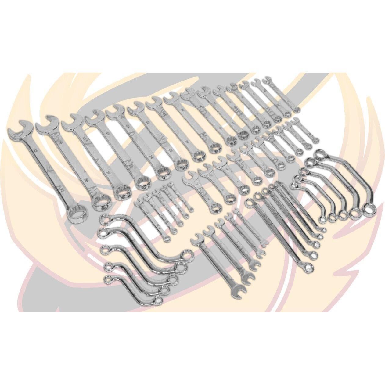 US Pro 50 Piece Metic Spanners 6mm - 32mm ( 3928 )