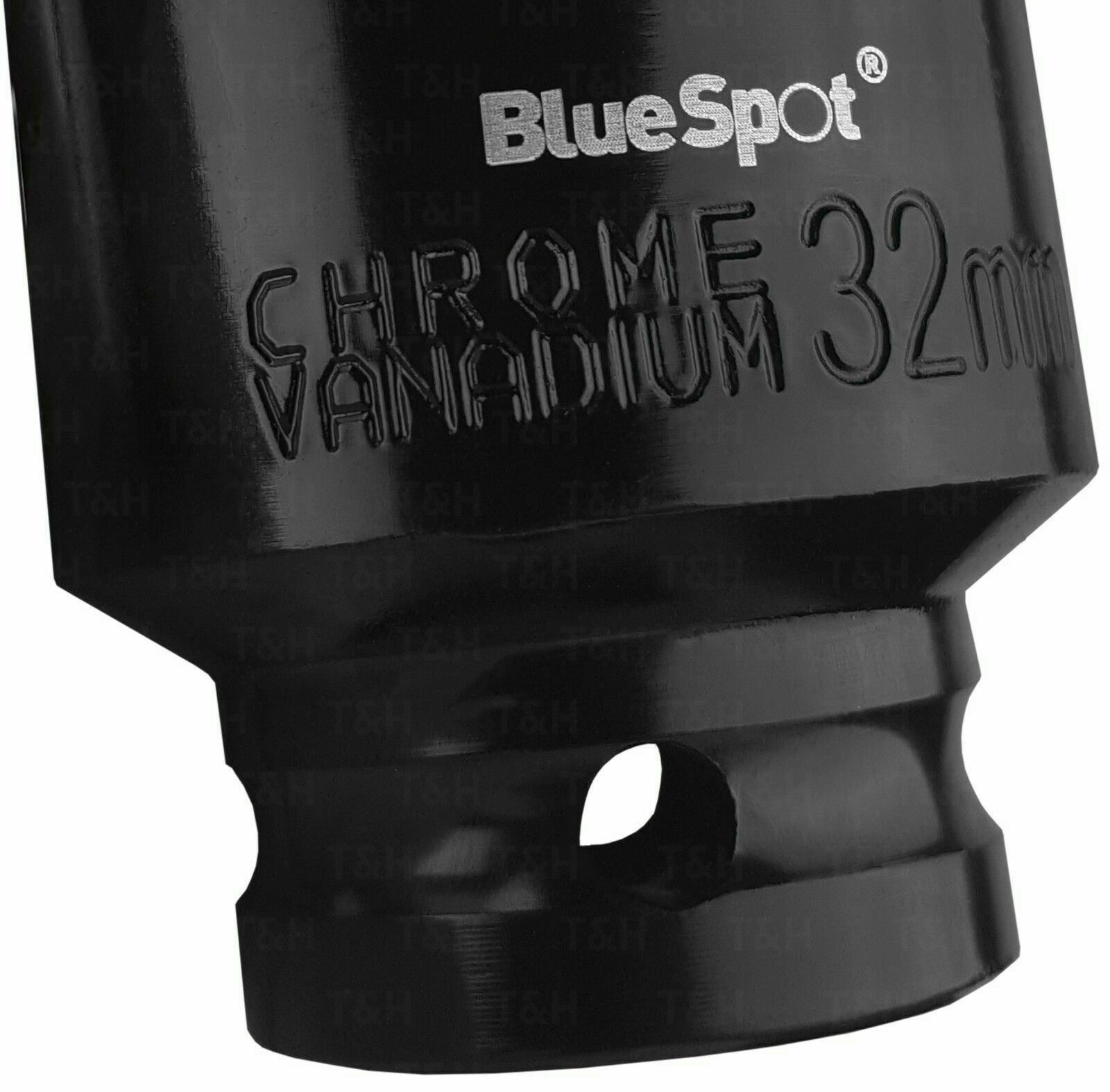 BLUESPOT 1/2" DRIVE 24" LONG BREAKER BAR & 13PCS 6 POINT DEEP IMPACT SOCKETS 13MM - 32MM