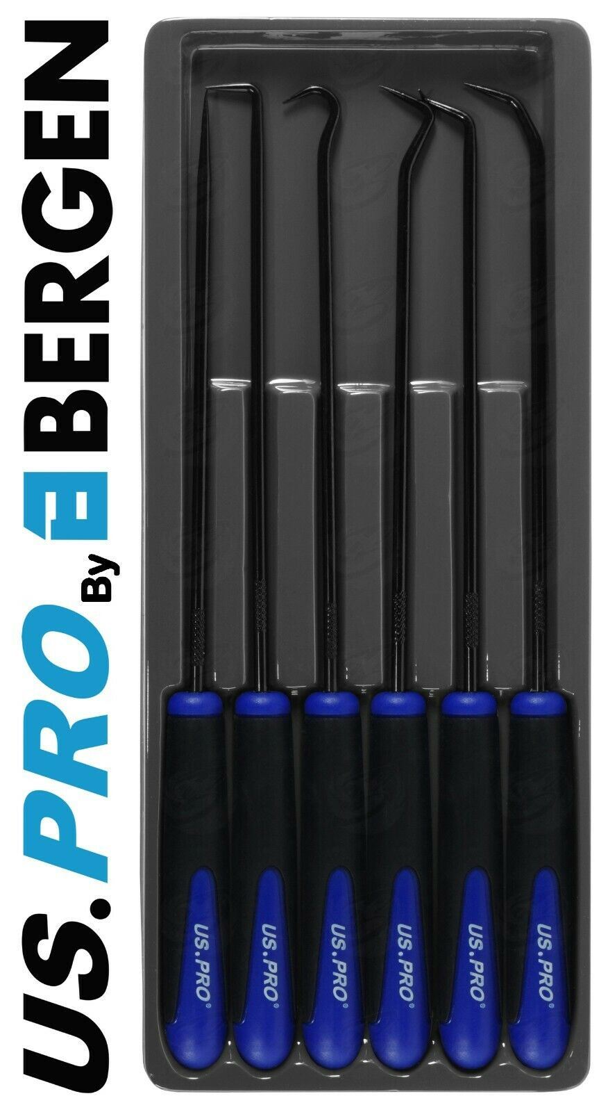 US PRO 6PCS LONG REACH HOOK & PICK SET