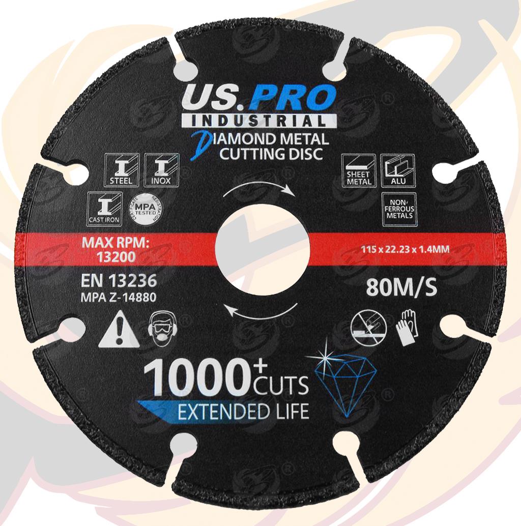 US PRO 4.5" ( 115MM ) DIAMOND CUTTING DISC