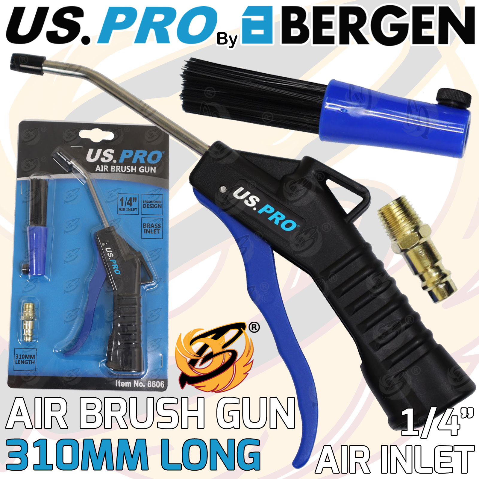 US Pro Air Brush Gun ( 8606 )