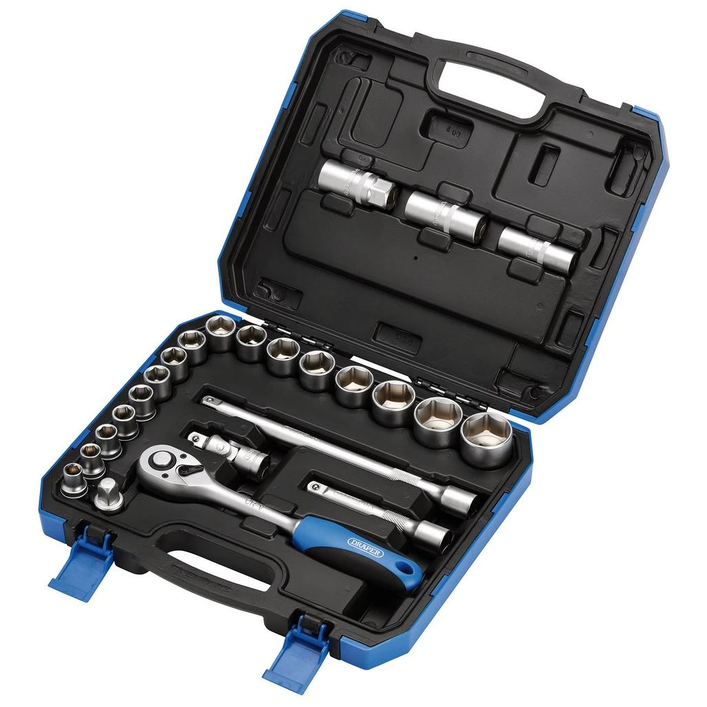 Draper 24 Piece 1/2" Drive Metric Set 16362