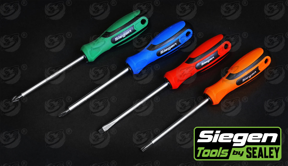 SIEGEN 44PCS MAGNETIC SCREWDRIVER, HEX KEY & BIT SET