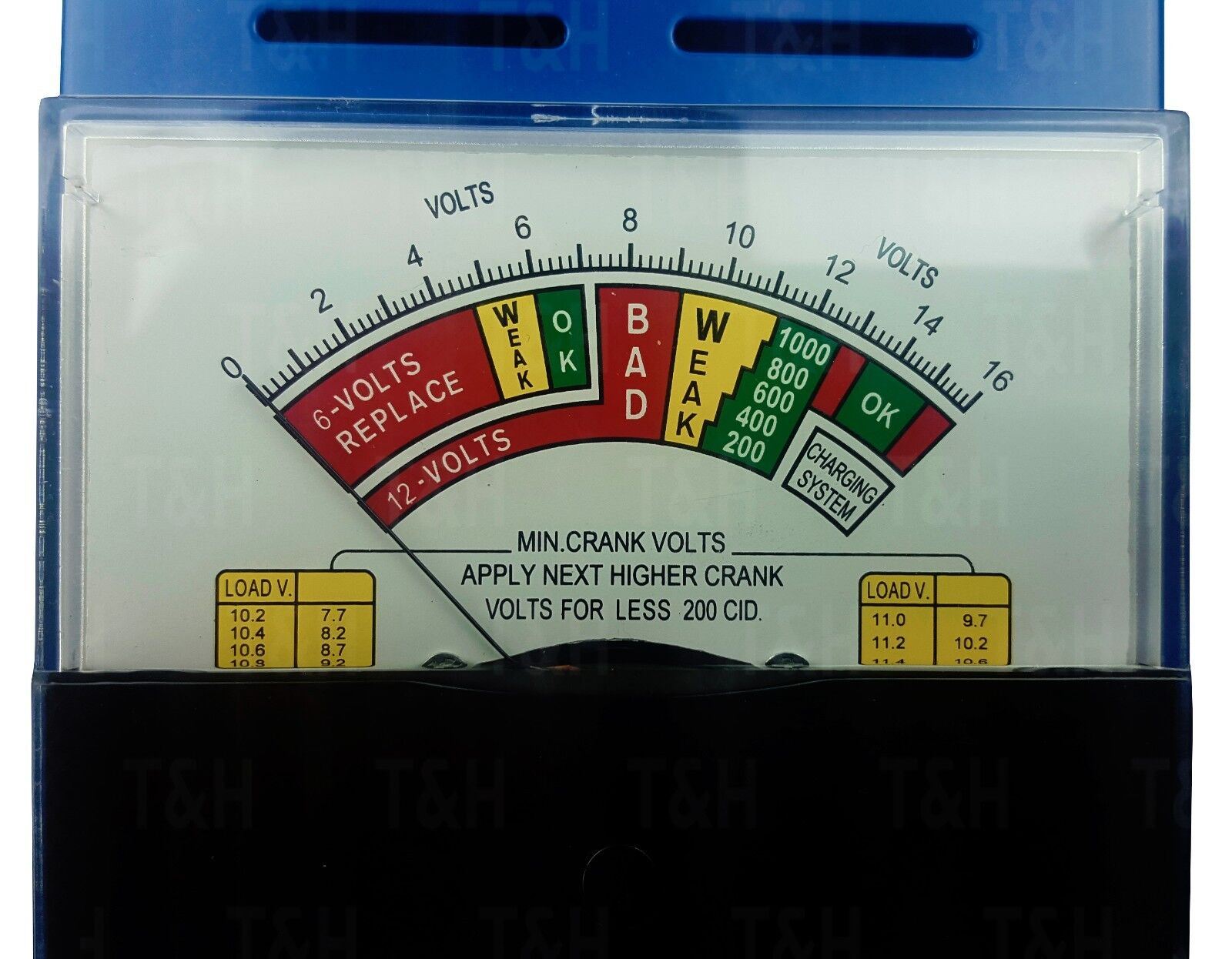 US Pro 6V - 12V 100Amp Battery Tester 7015