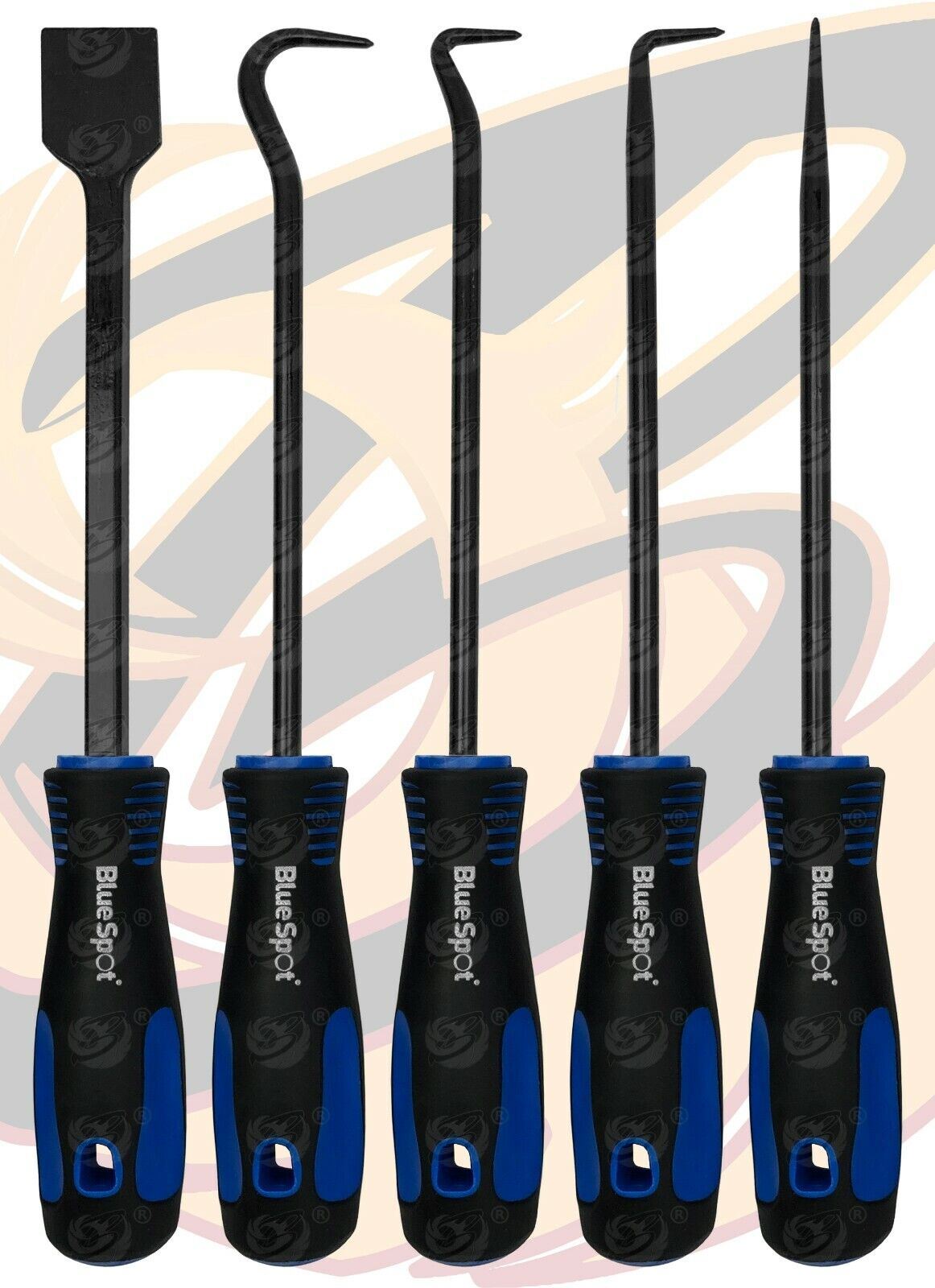 BlueSpot 9 Piece Hook, Pick & Scraper Set 07959