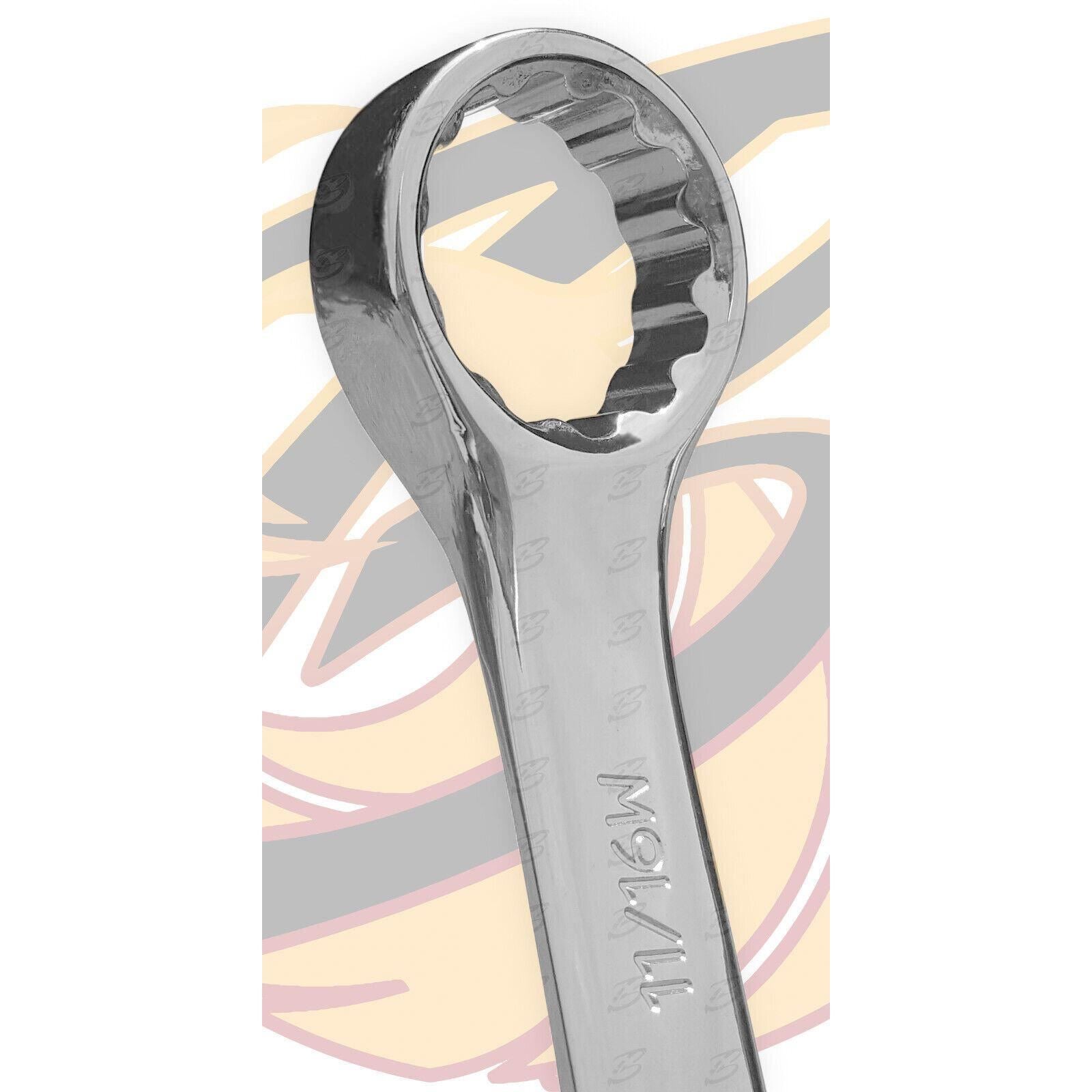 US Pro 12 Piece Sae Combination Spanners 1/4" - 1" 2201