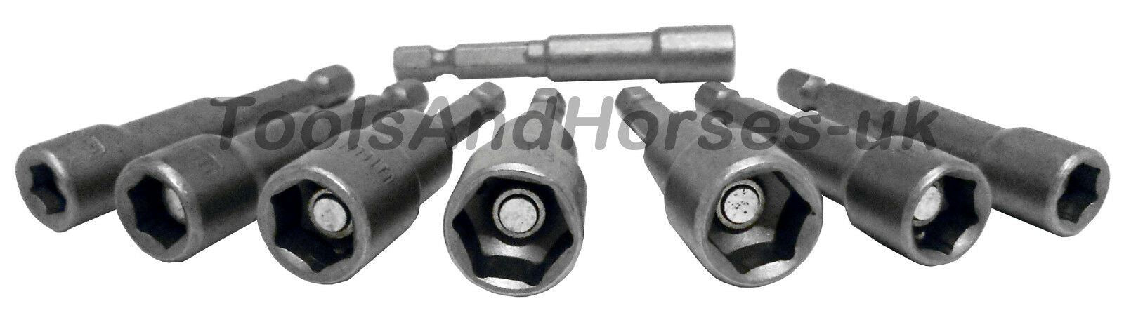 BLUESPOT 8PCS MAGNETIC NUT DRIVER SET 6MM - 13MM