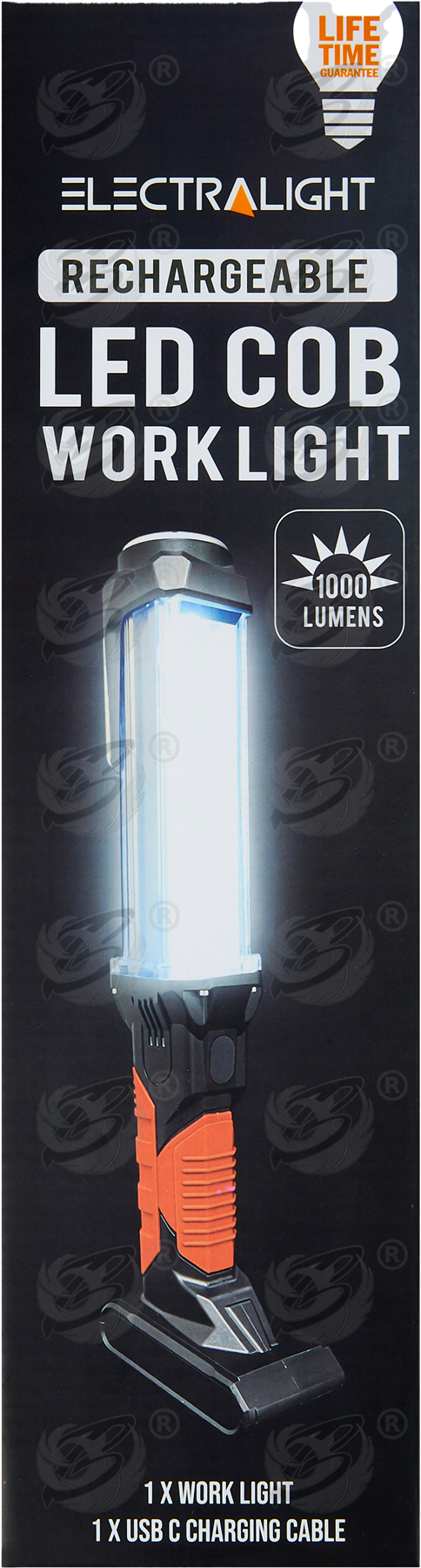 Electralight Rechargeable Led 1000 Lumens Cob Work Light ( 65328 )