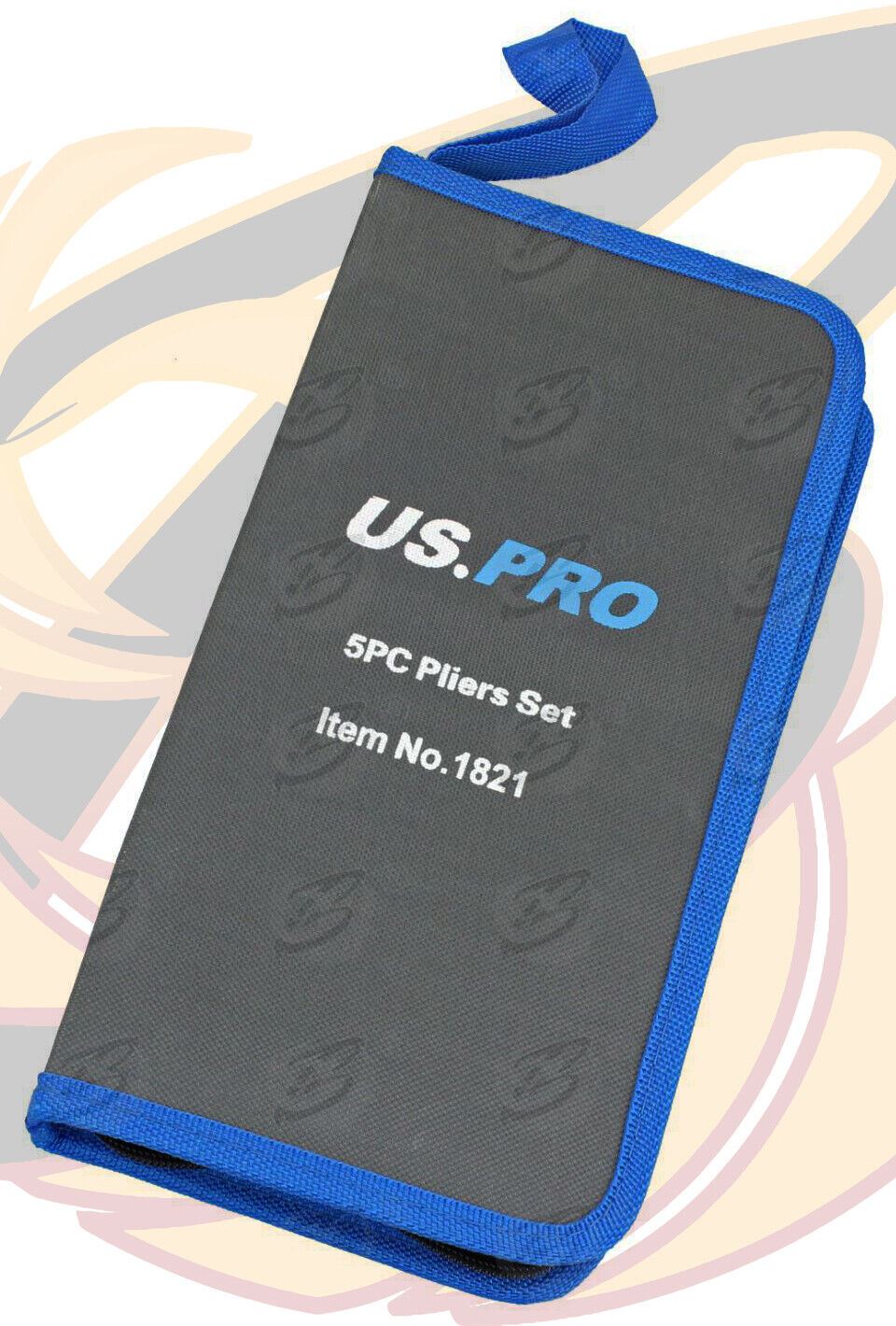 US Pro 5 Piece pliers Set 1821