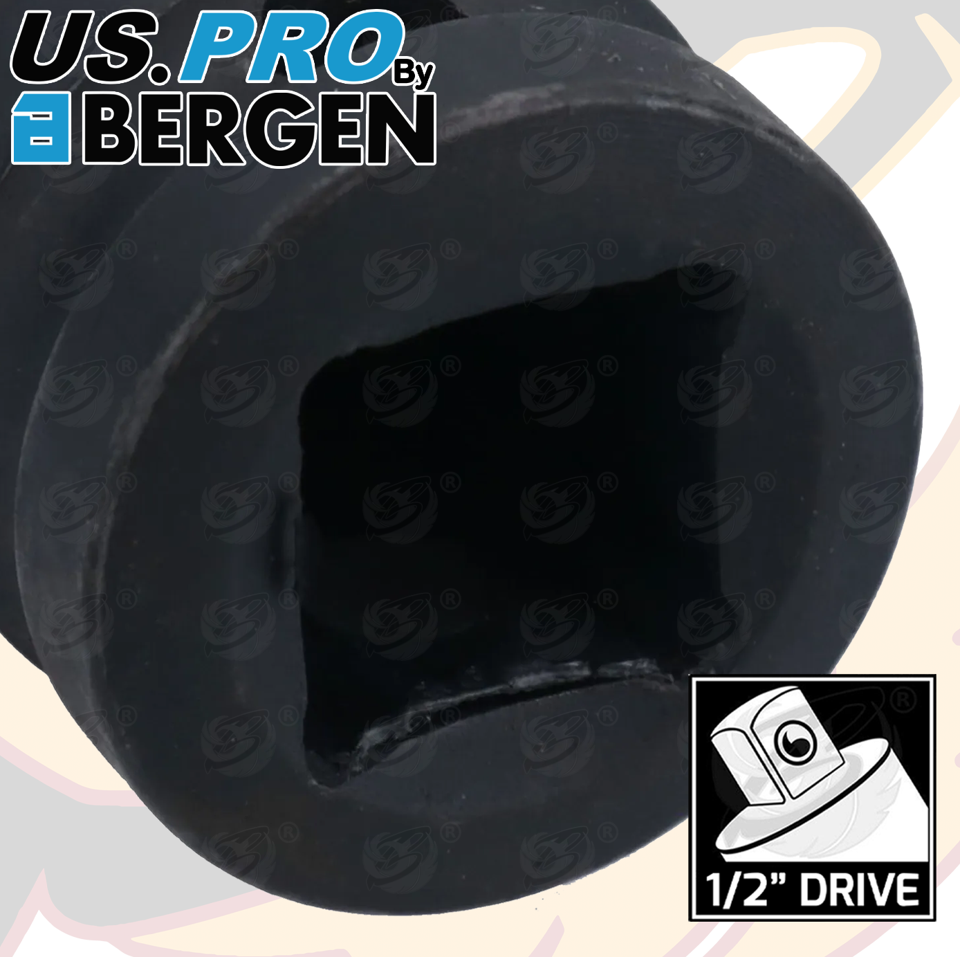 US Pro 21mm 1/2" Drive 6 Point Deep Impact Alloy Wheel Nut Socket ( 3760 )