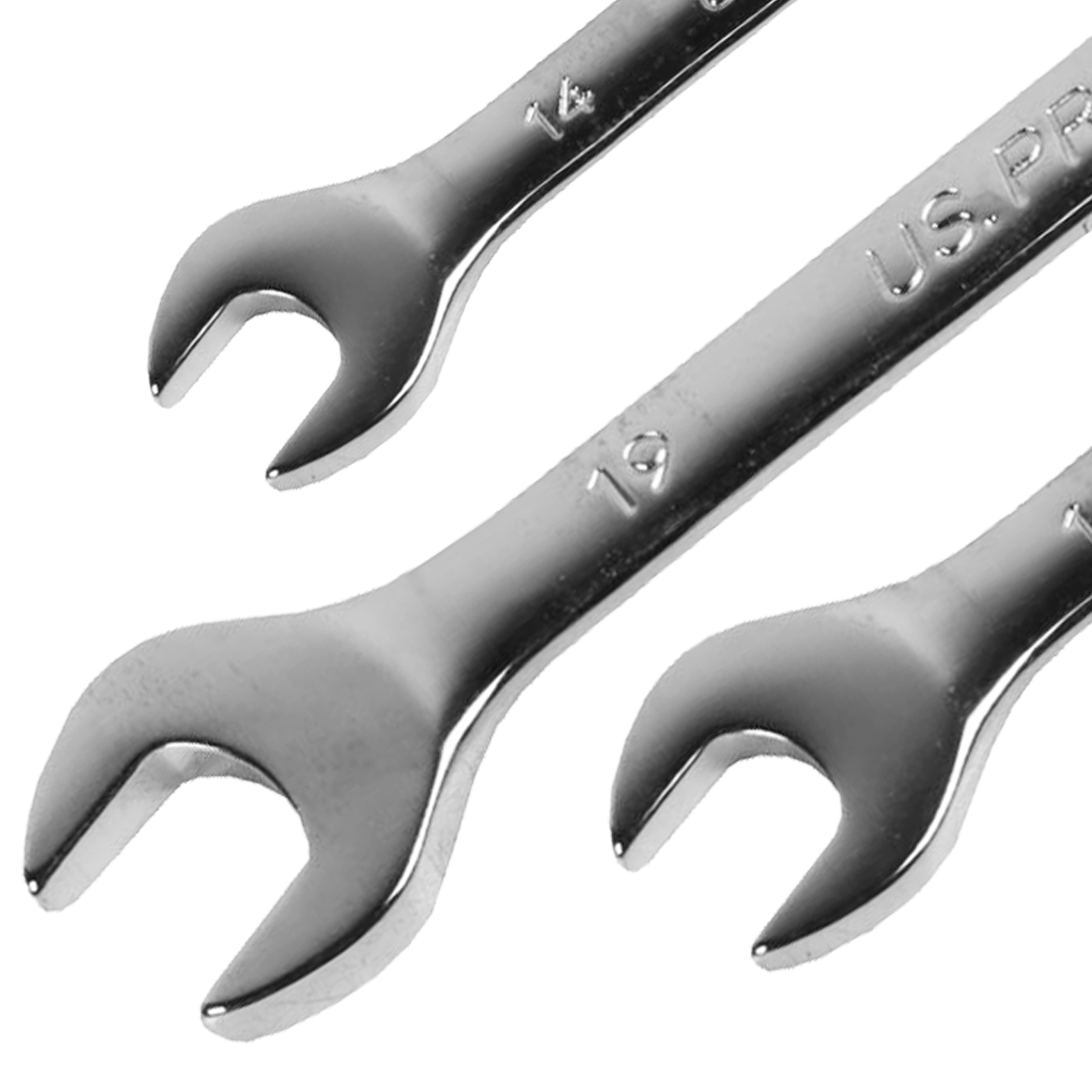 US Pro 15 Piece Metric Combination Spanner Set 6 - 22mm 2243