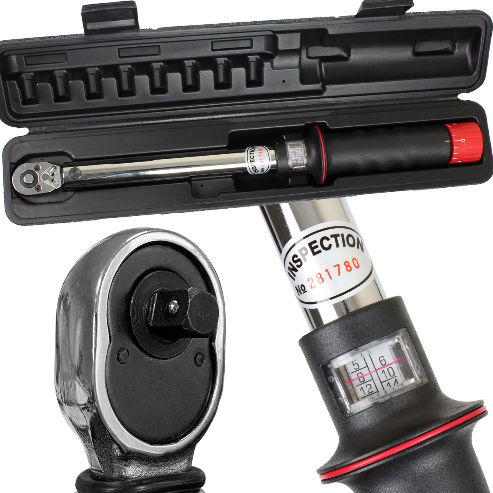 US Pro 1/4" Drive Torque Wrench 6-30Nm ( 6785 )