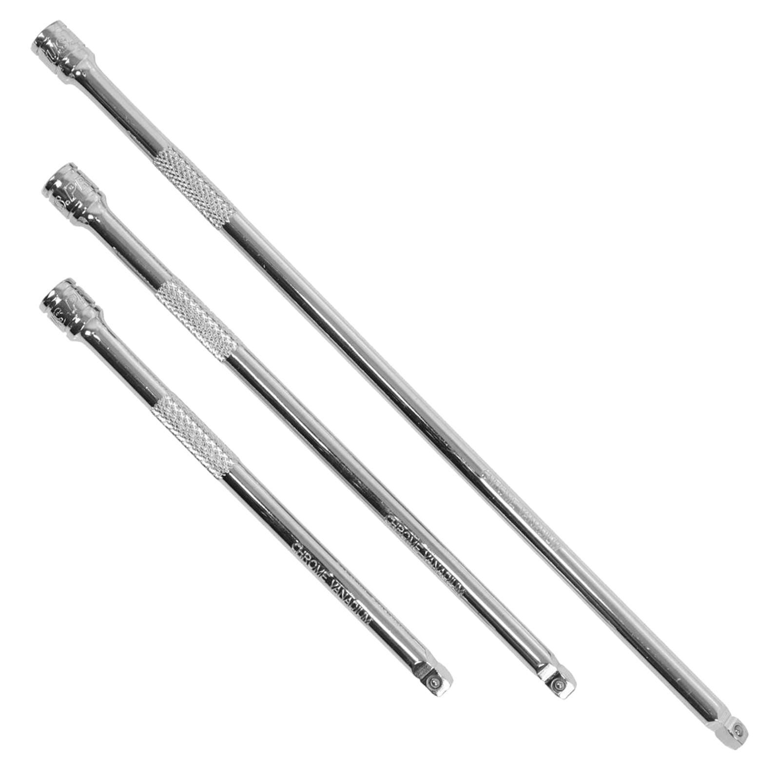 US Pro 6 Piece 1/4" Drive Wobble Extension Bars 32mm - 250mm 4189