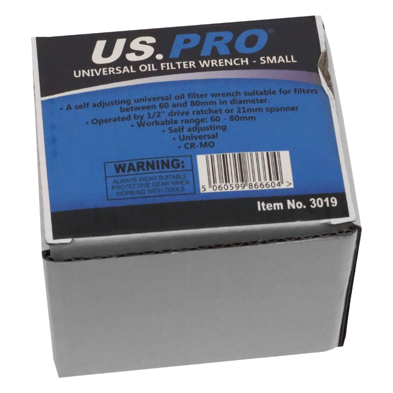 US Pro Universal Oil Filter Wrench - Small 3019