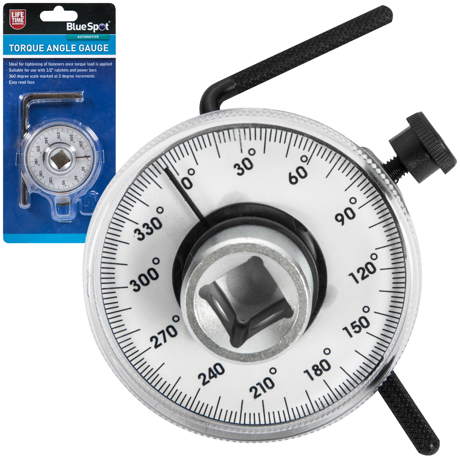 BLUESPOT 1/2" TORQUE ANGLE GAUGE