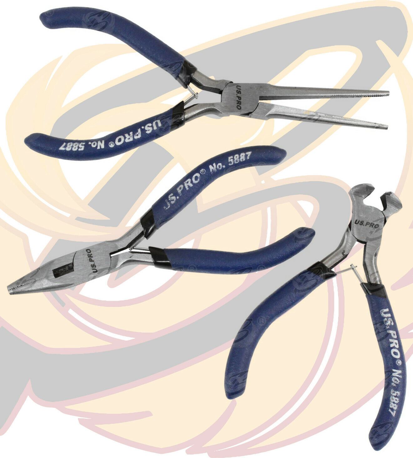 US PRO 5PCS MINI PLIER SET