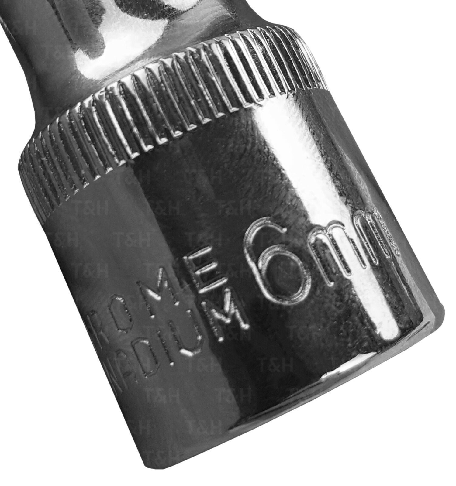 US PRO H6 1/2" DRIVE 55MM LONG HEX BIT SOCKET ( SINGLE )