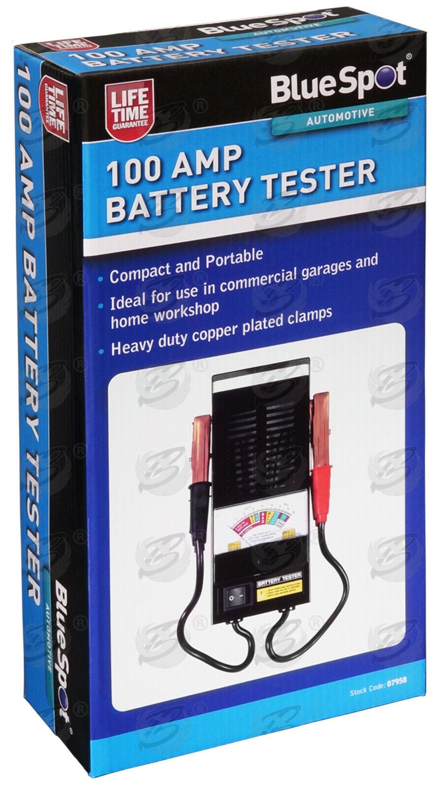 BLUESPOT 6V - 12V 100AMP BATTERY TESTER