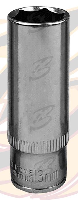 US PRO 13MM 1/4" DRIVE 6 POINT SOCKET ( SINGLE )