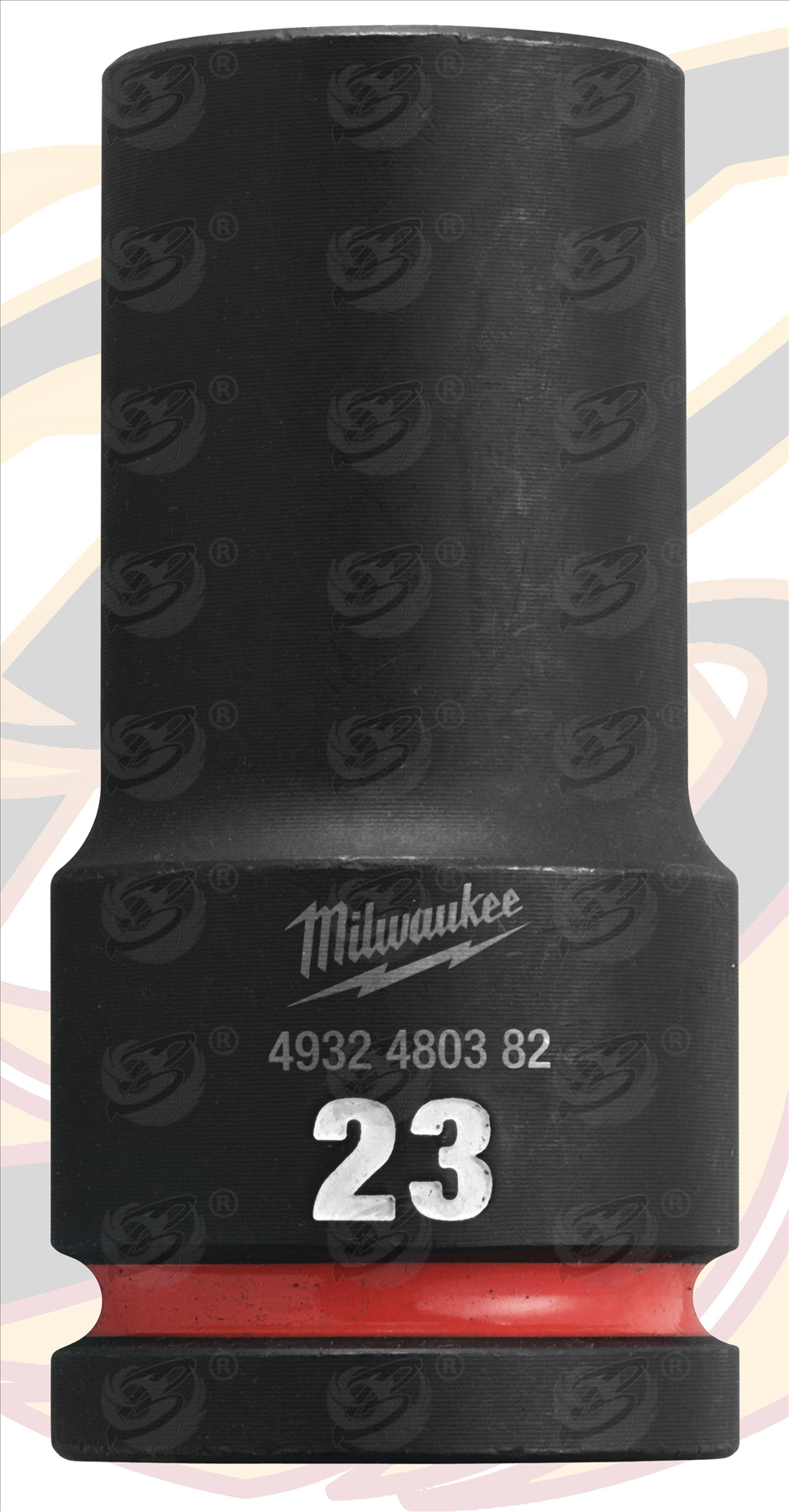 MILWAUKEE 7PCS 3/4" DRIVE 6 POINT DEEP IMPACT SOCKETS 17MM - 27MM