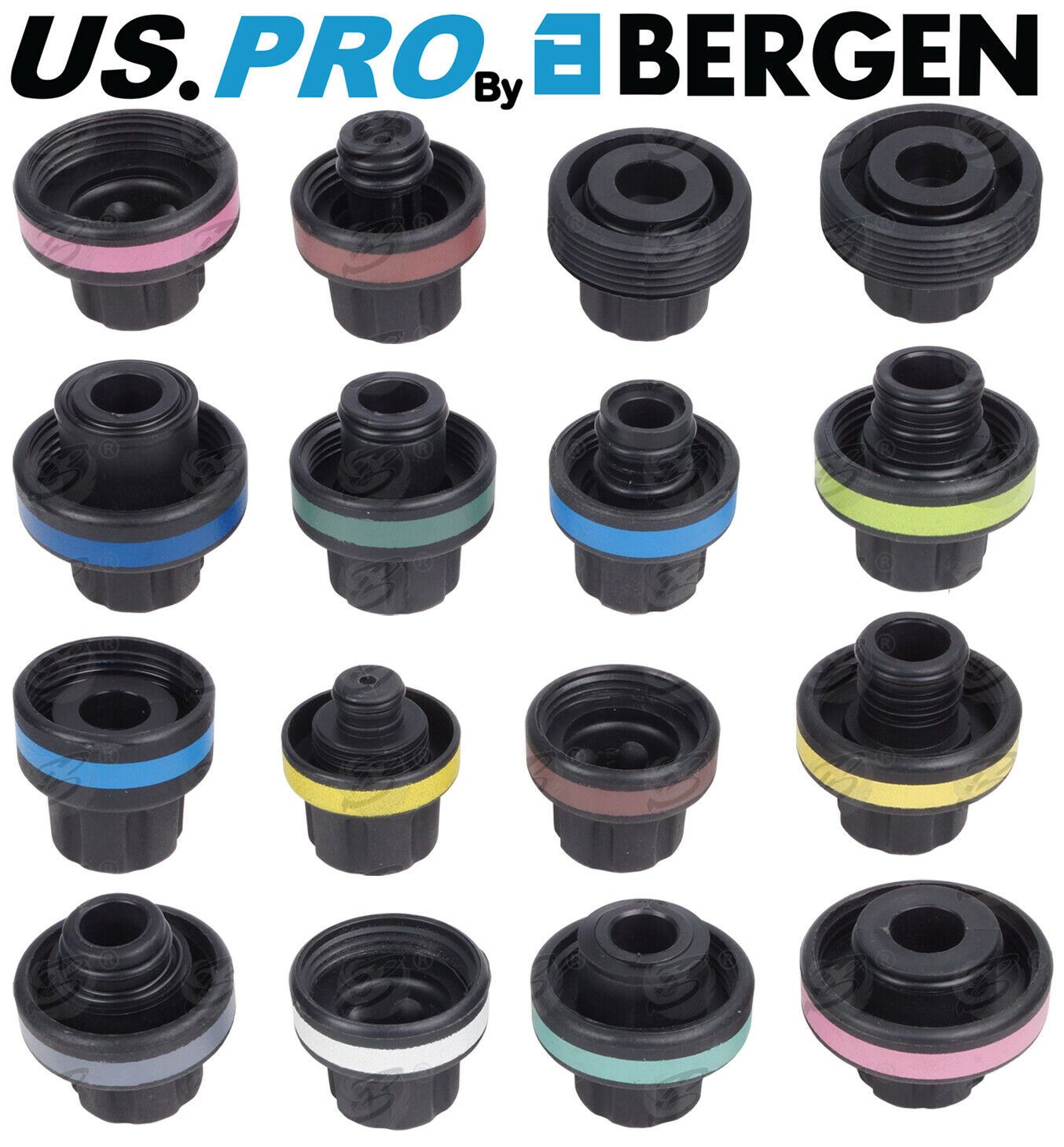 US PRO 26PCS COOLANT SYSTEM PRESSURE TESTER KIT