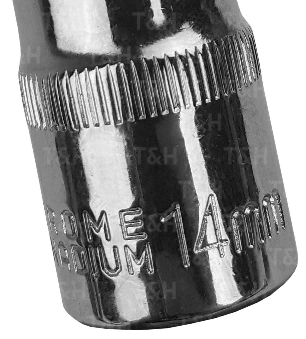 US PRO M14 1/2" DRIVE 55MM LONG SPLINE BIT SOCKET ( SINGLE )