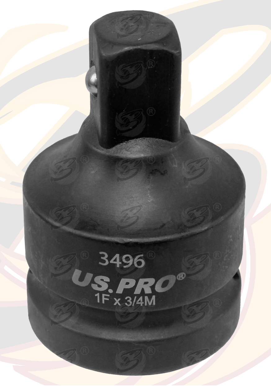 US Pro Impact Socket Adaptors 1" Drive Down To 3/4" Drive  3496