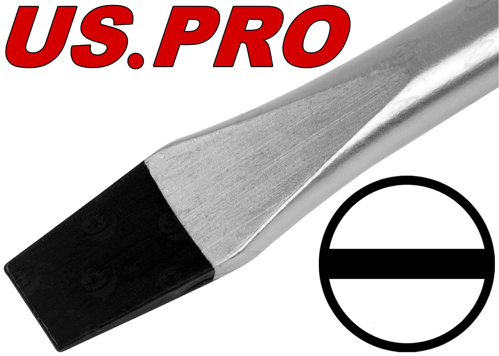 US PRO 3PCS EXTRA LONG MAGNETIC SCREWDRIVERS ( SLOTTED - PHILLIPS - POZIDRIVE )