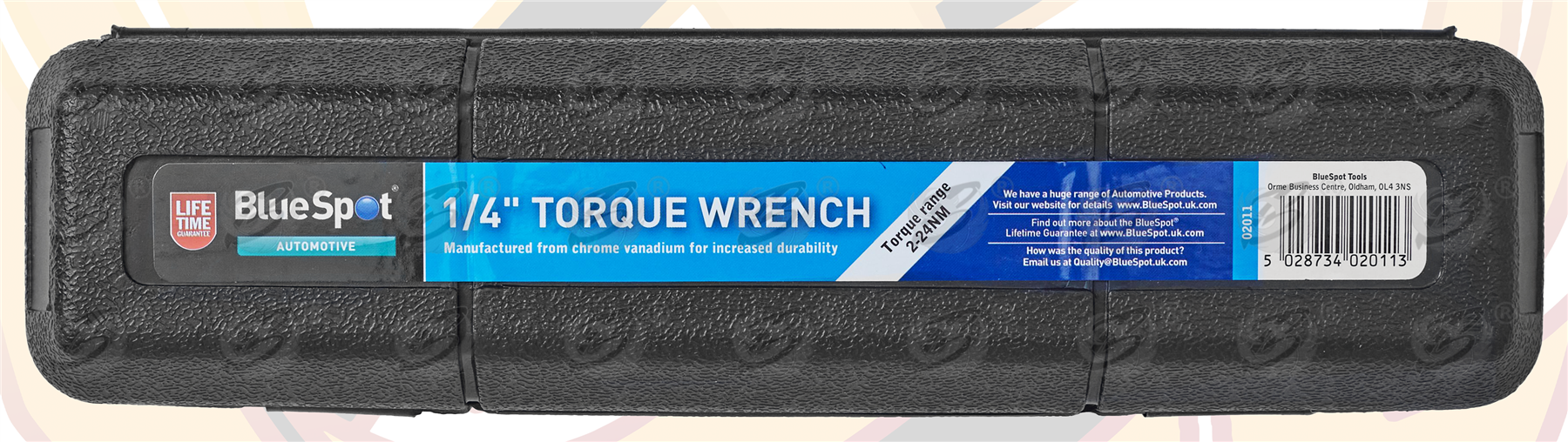 BlueSpot 1/4" Drive Calibrated Torque Wrench 2Nm - 24Nm ( 02011 )