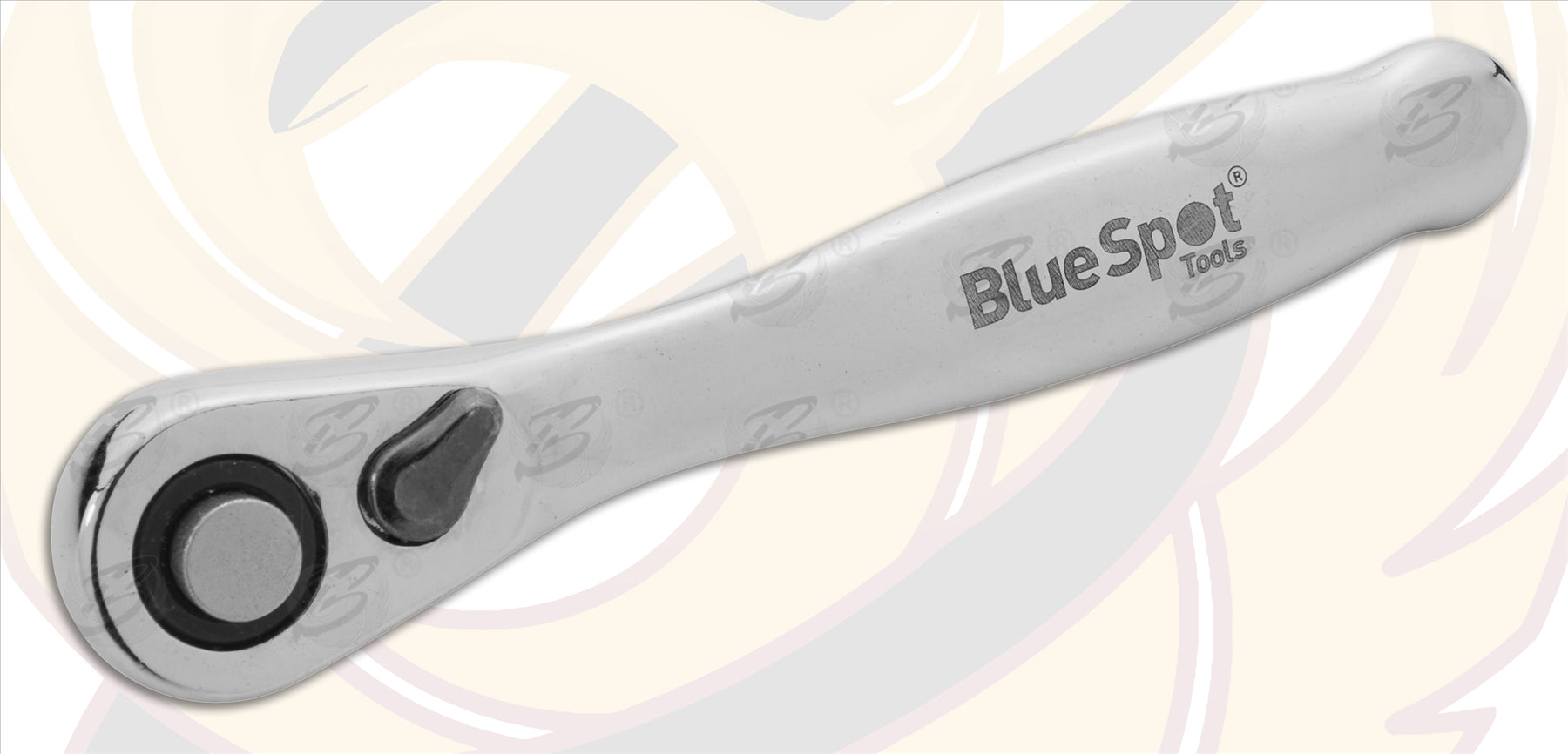 BLUESPOT MINI 1/4" DRIVE 72 TOOTH RATCHET HANDLE