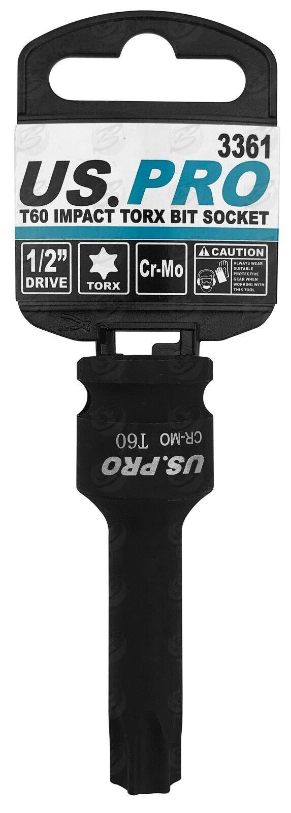 US PRO T60 1/2" DRIVE 78MM LONG IMPACT TORX BIT SOCKET ( SINGLE )