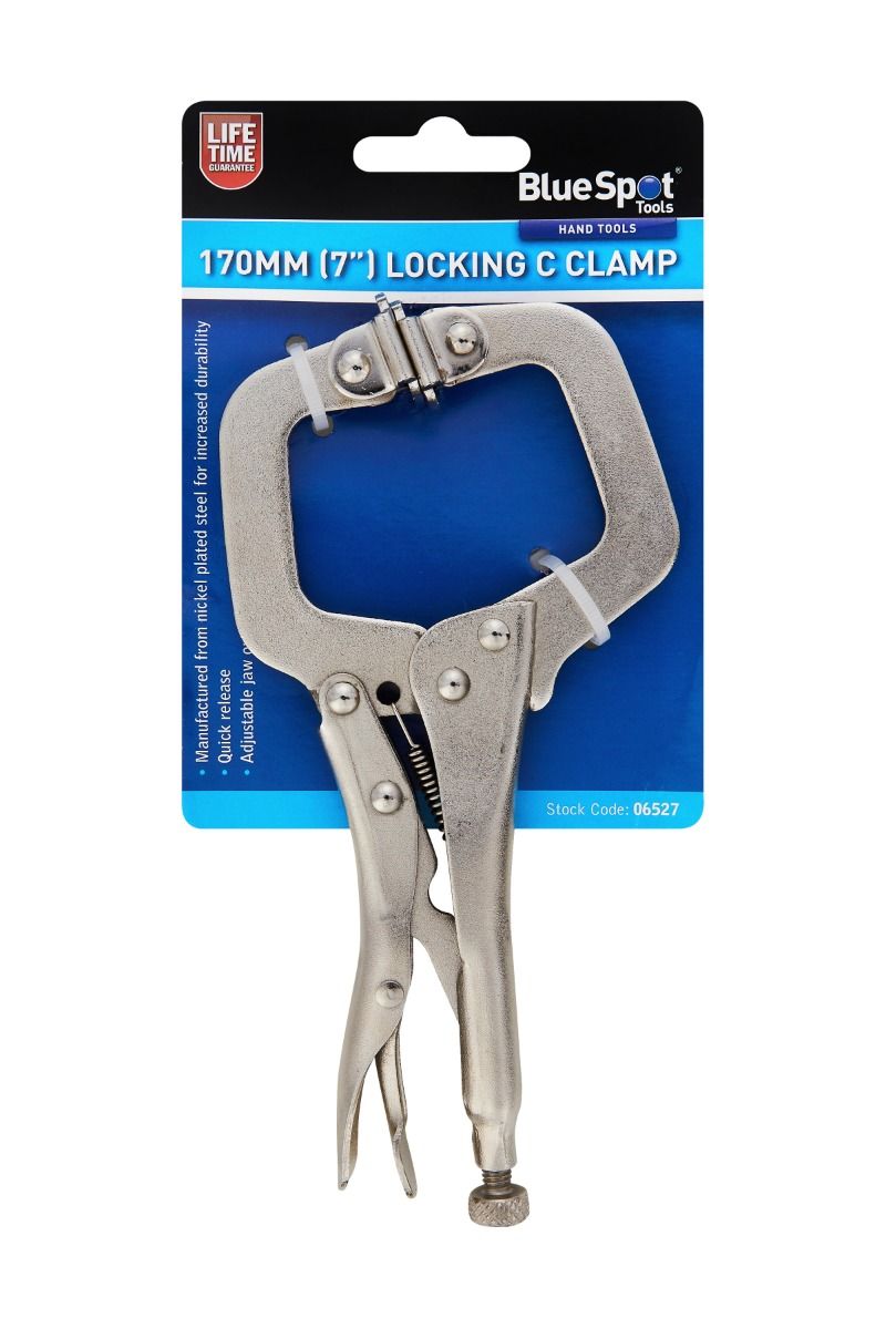BlueSpot 170mm (7") Locking C Clamp ( 06527 )