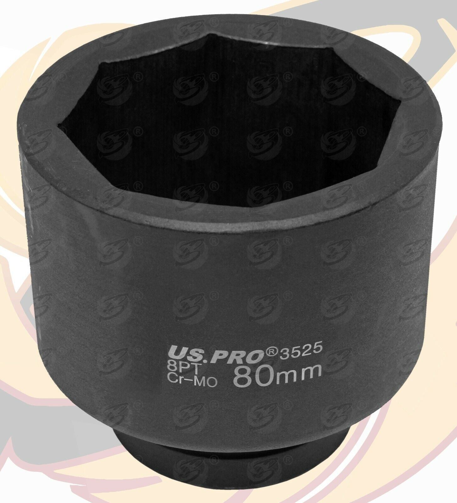 US PRO 80MM 1" DRIVE 8 POINT DEEP IMPACT SOCKET ( SINGLE )