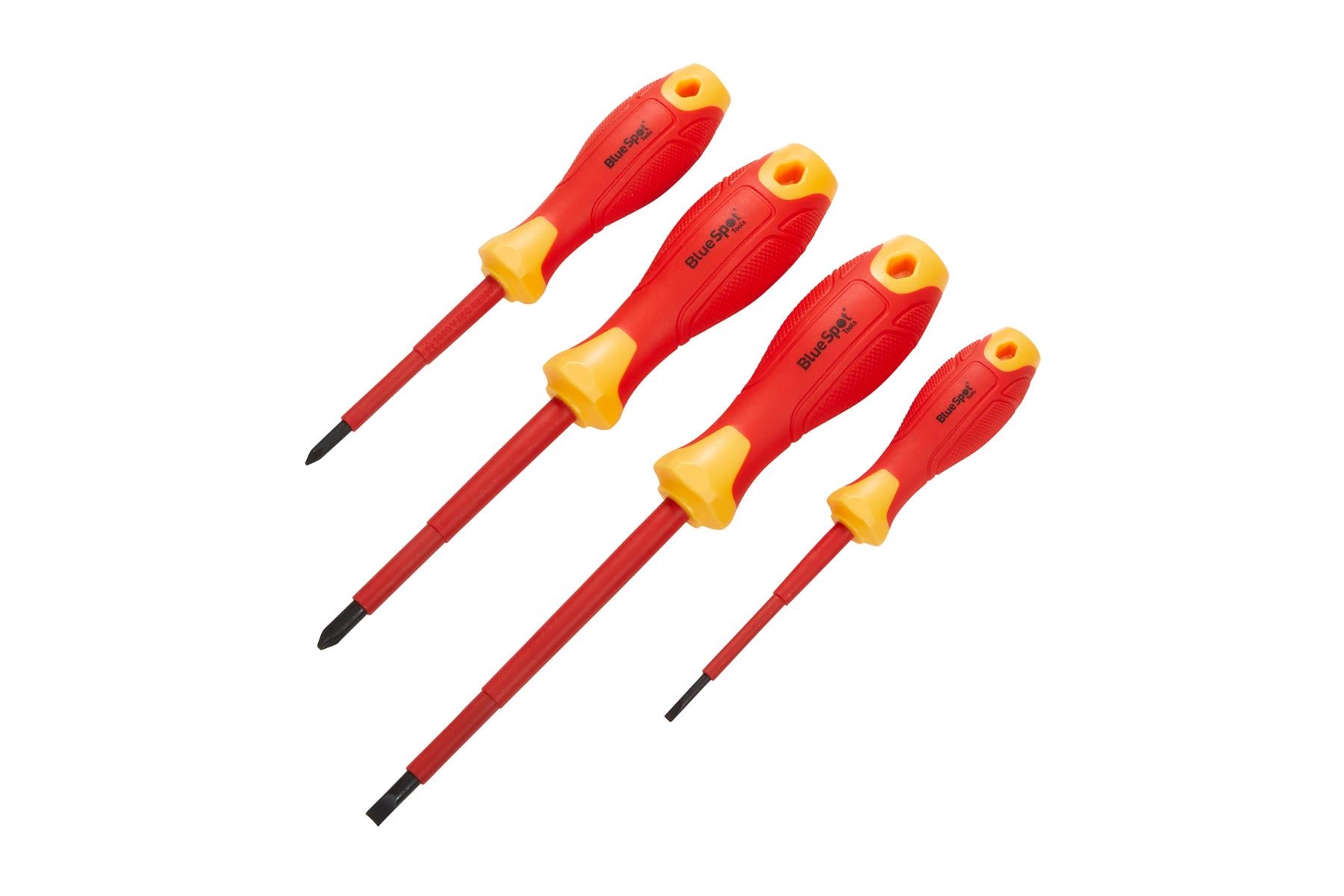 BlueSpot 4 Piece VDE Screwdriver Set  12048