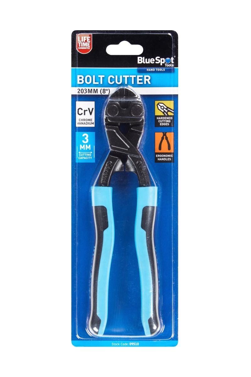 BlueSpot 203mm (8") Bolt Cutter With A Manufacturers LifeTime Guarantee 09510