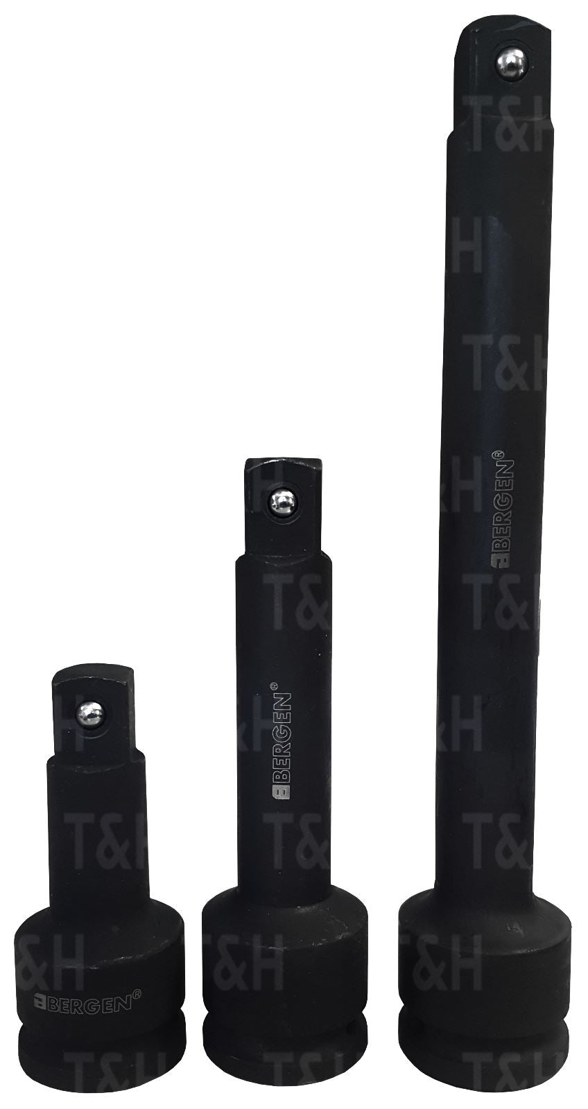 US PRO 3PCS 3/4" DRIVE IMPACT EXTENSION BARS 4" - 6" - 10"