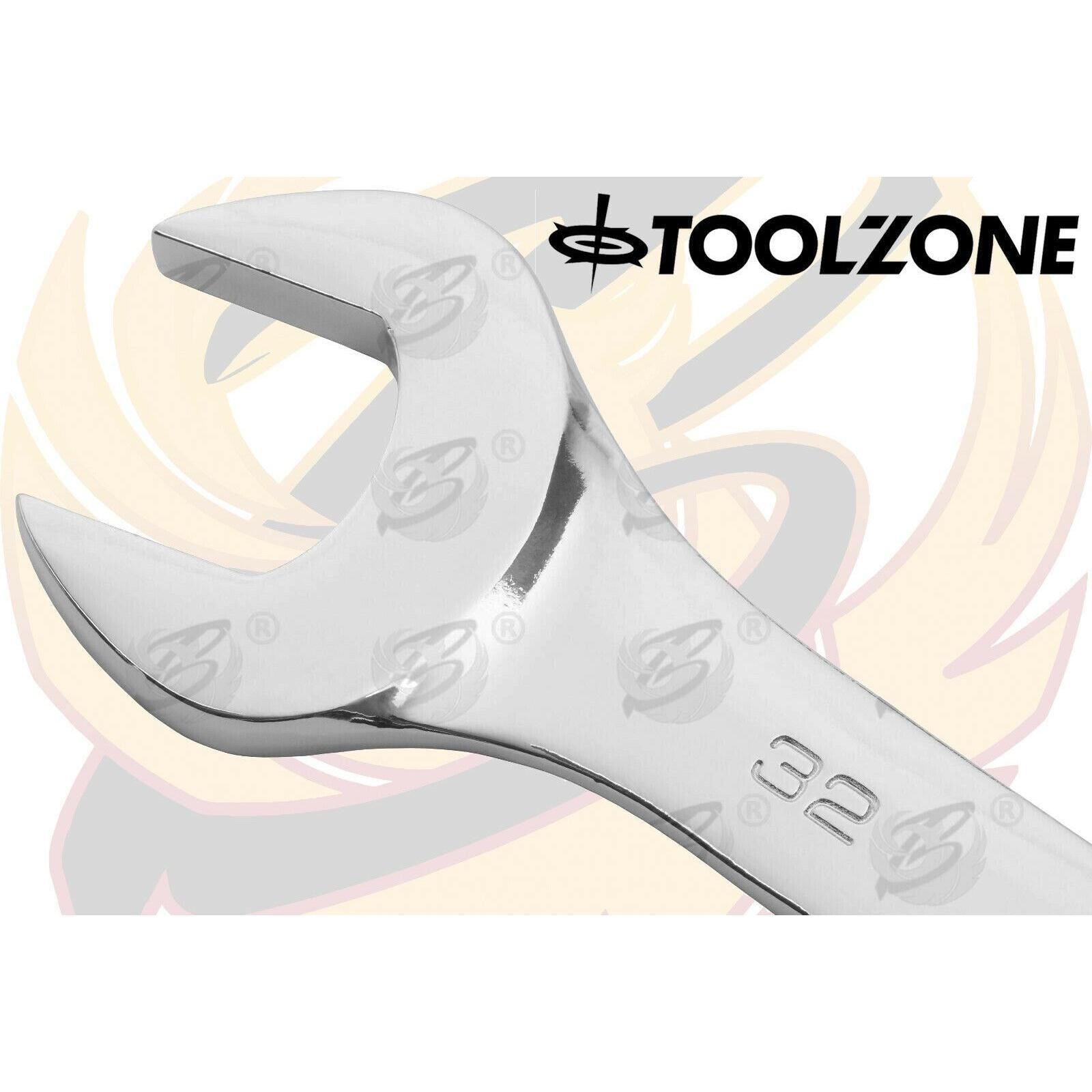 TOOLZONE 8PCS JUMBO COMBINATION SPANNER SET 22MM - 32MM