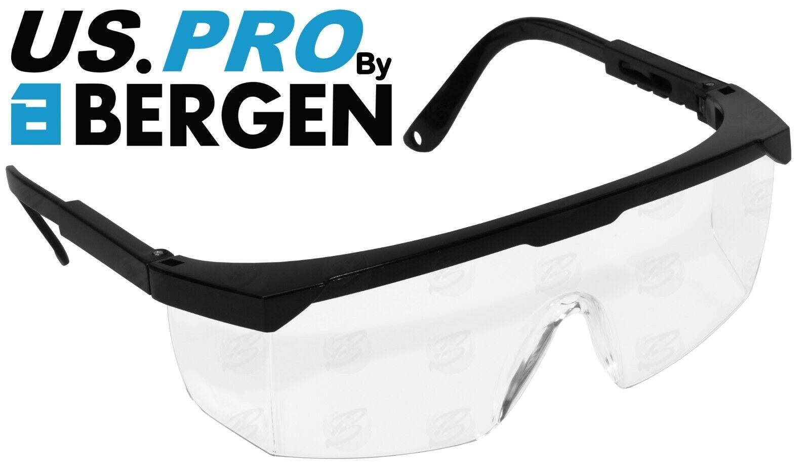 US PRO SAFETY GLASSES ( CE EN166 ) ( x 12 PAIRS )