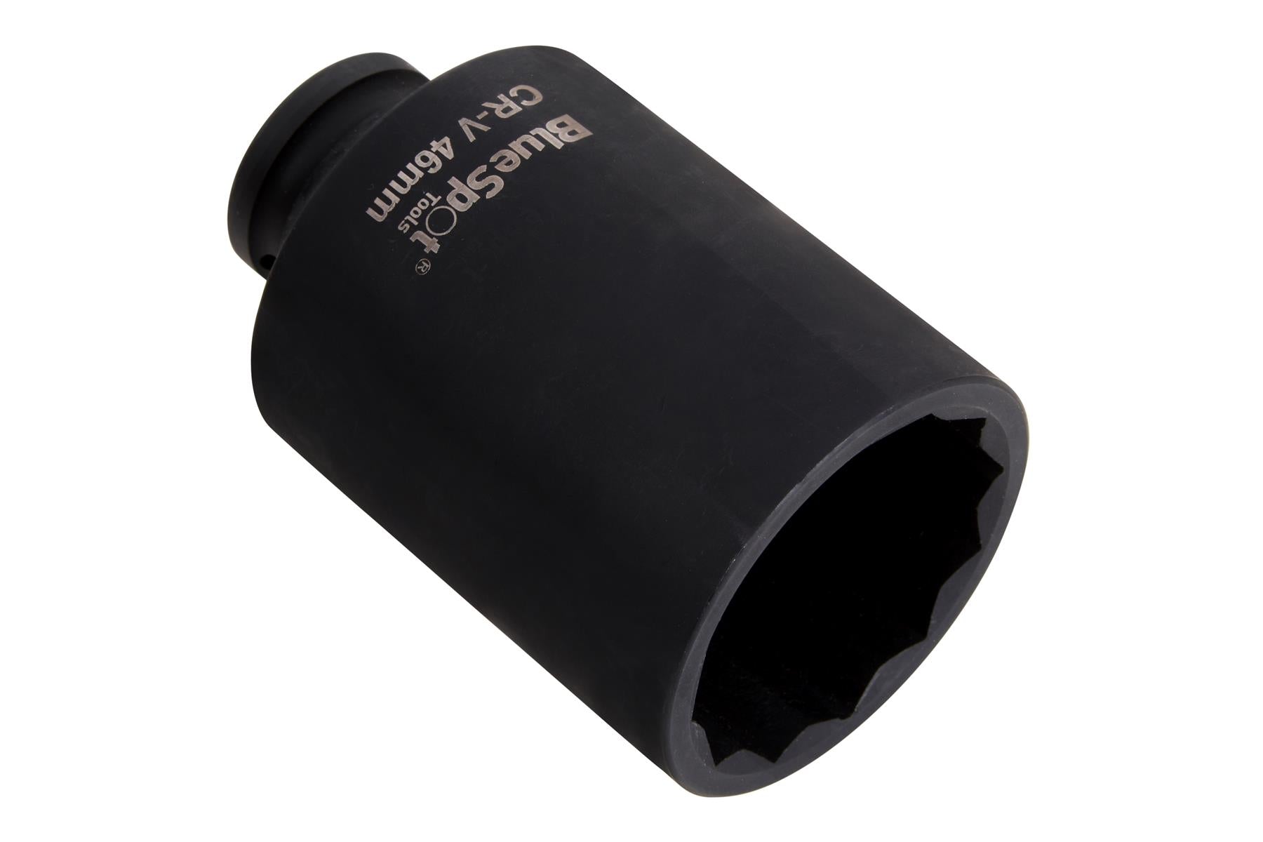 BlueSpot 46mm 1/2" Drive 12 Point Deep Impact Socket ( 100mm Deep )  01712
